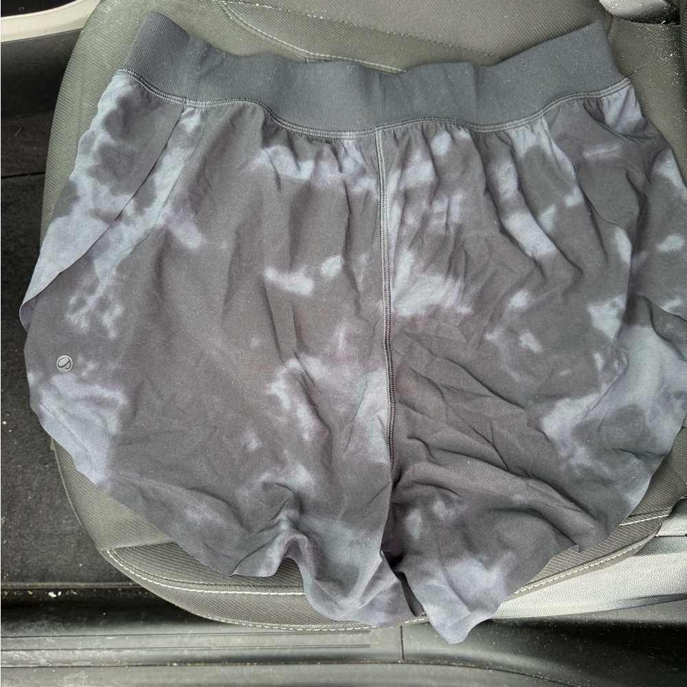CRZ YOGA Black Athletic Shorts Lightweight Performance